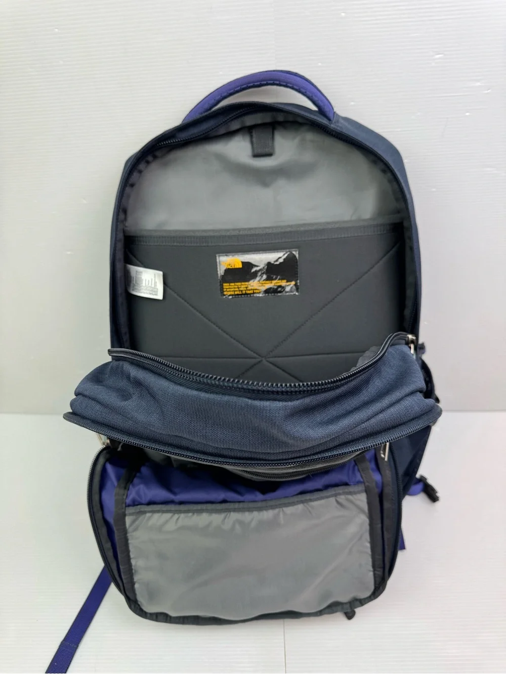 The North Face Recon NF00CLG3 Backpack Purple Blue Large Fits 15